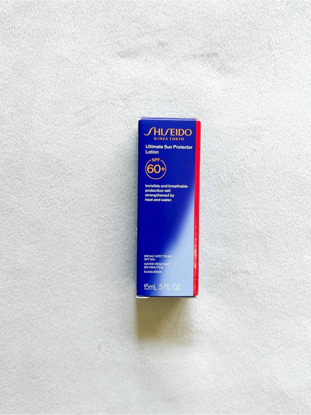 Shiseido Blue and Red Ultimate Sun Protector Lotion SPF 60+